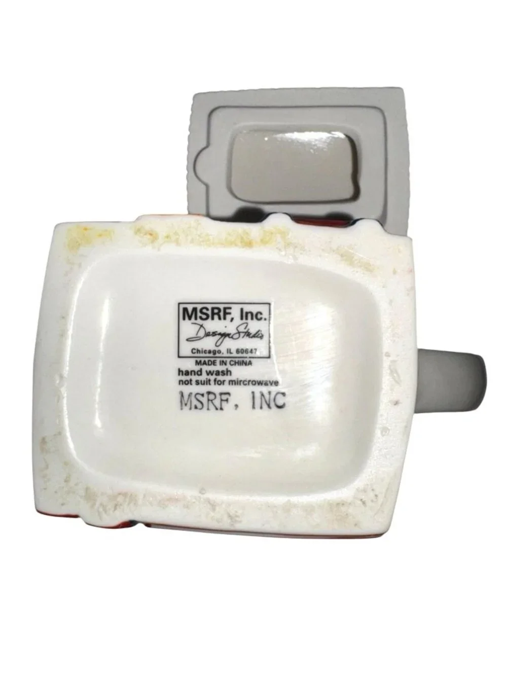 Ceramic Jeans & Tees Storefront Teapot By MSRF Inc Hand Wash Only
